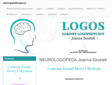 Tablet Screenshot of logopedia-logos.pl